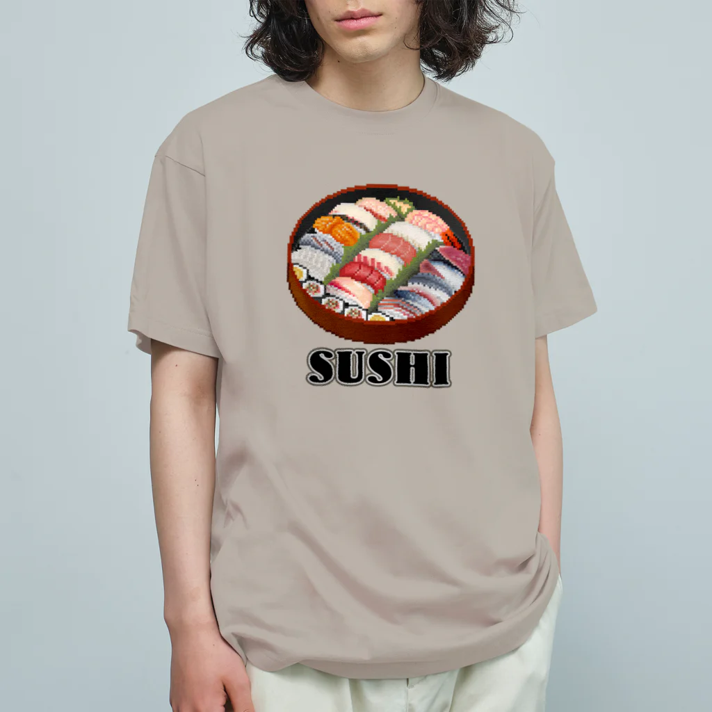 猫と釣り人のSUSHI_2R Organic Cotton T-Shirt