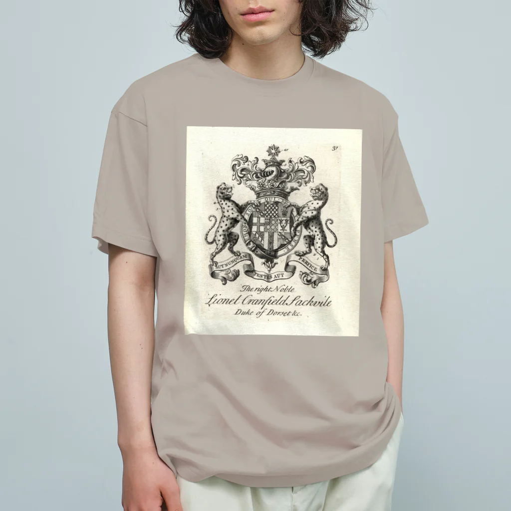J. Jeffery Print Galleryの英国貴族の紋章 オーガニックコットンTシャツ