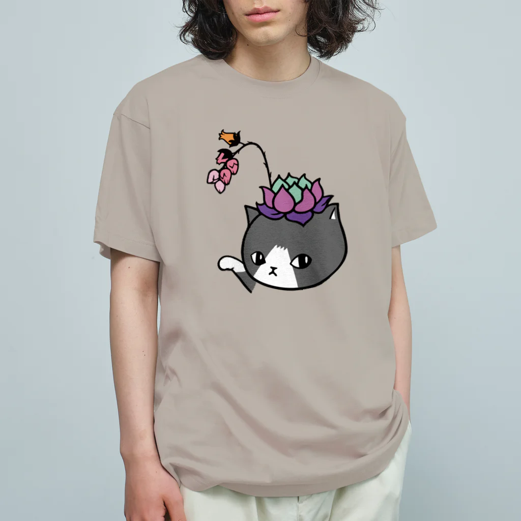 nanaqsaのエケネコ Organic Cotton T-Shirt