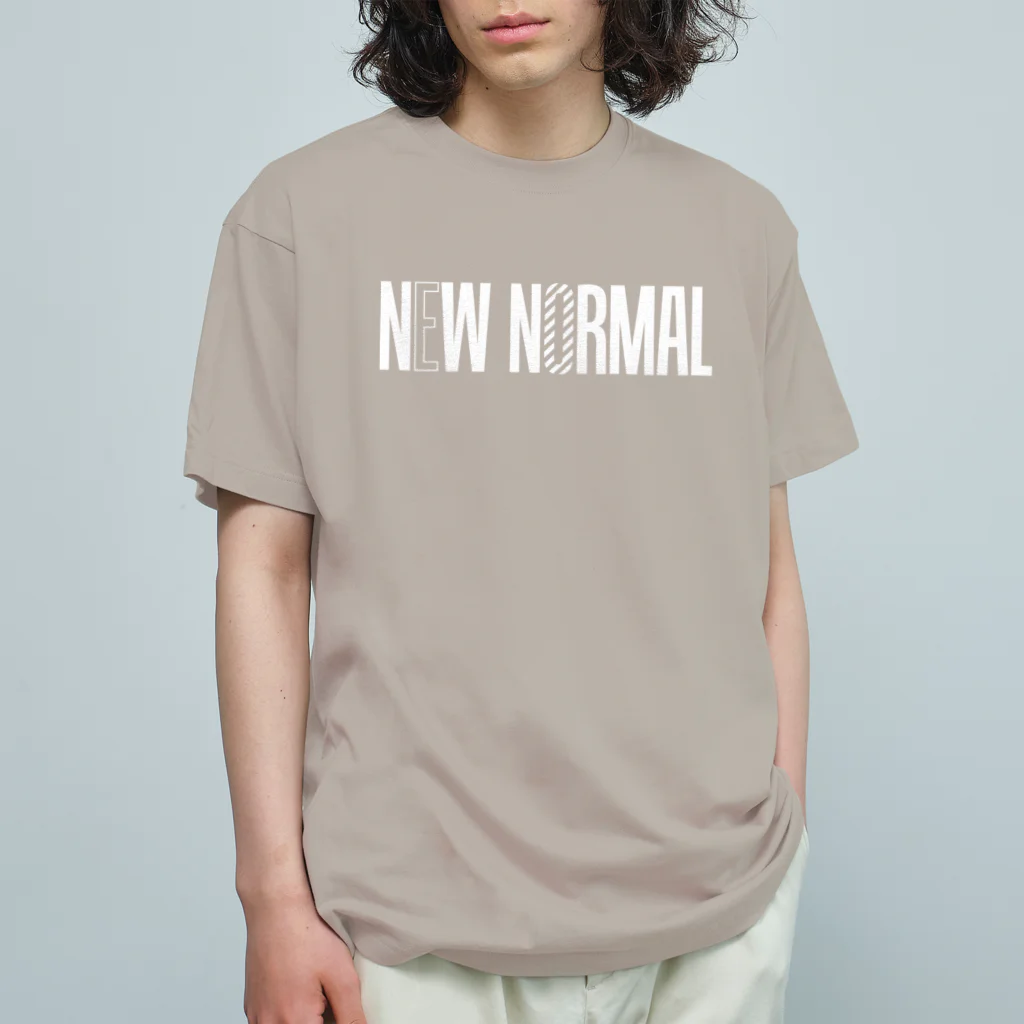 【公式】まるいねこのNEW NORMAL 유기농 코튼 티셔츠