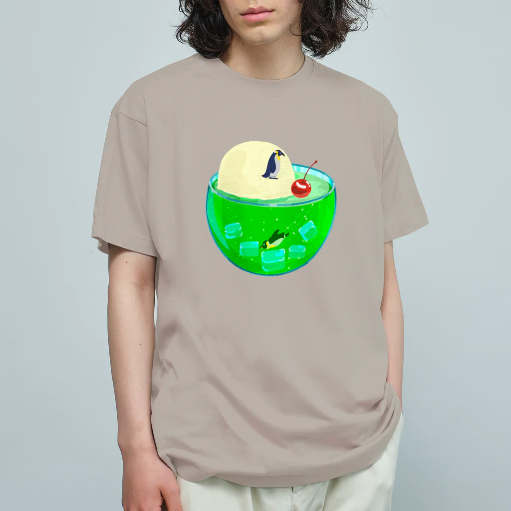 スロータイプ書店 Slowtype Booksのcream soda クリームソーダ 190 オーガニックコットンTシャツ