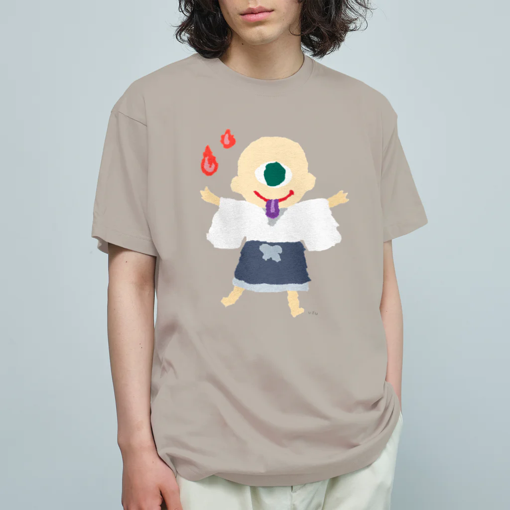 おばけ商店のおばけTシャツ＜でっかい一つ目小僧＞ Organic Cotton T-Shirt