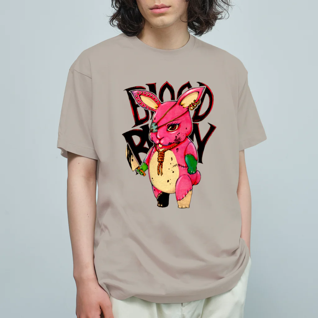 月が輝くこんな夜にのBLOOD BUNNY オーガニックコットンTシャツ