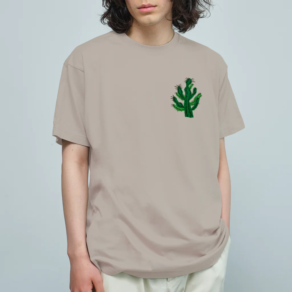 れなしやの渋かっこいい★多肉植物 Organic Cotton T-Shirt