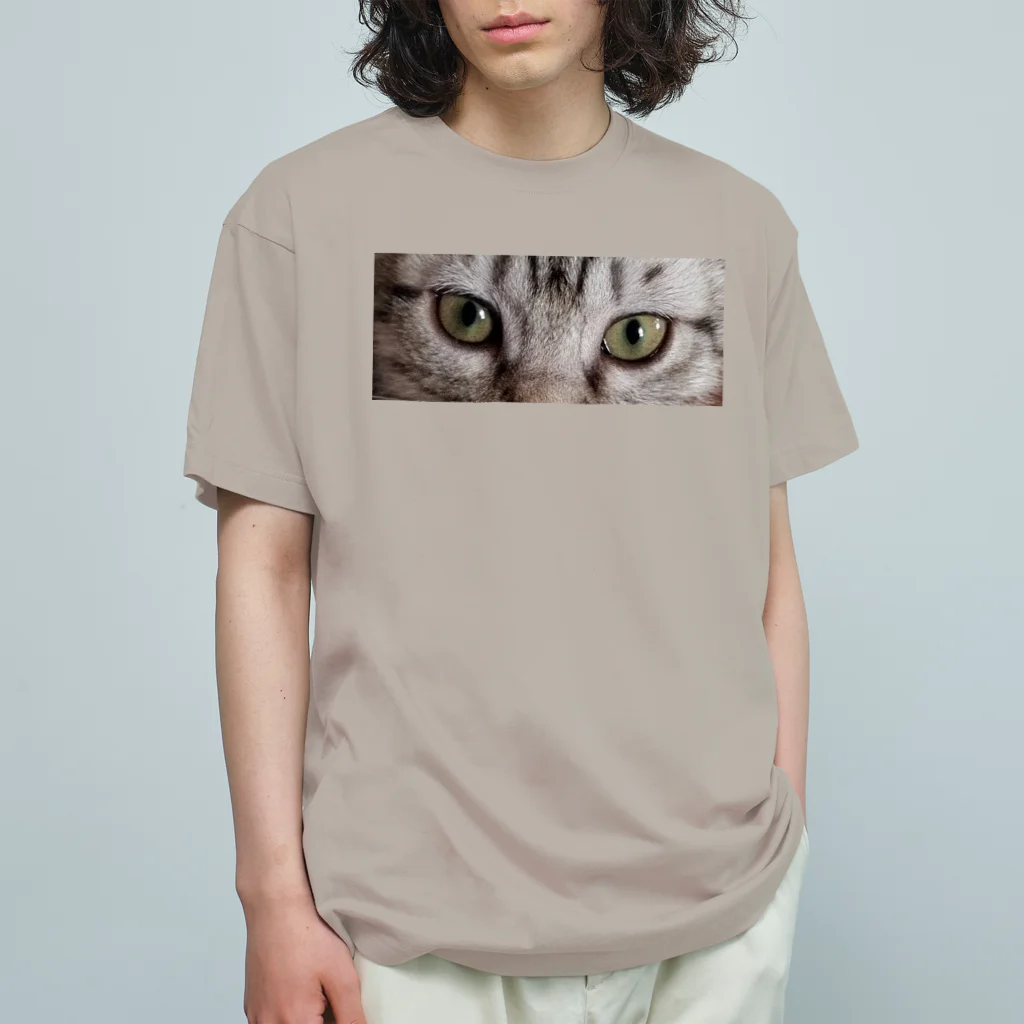 みーのお部屋 のキャットアイ かすみちゃん オーガニックコットンTシャツ