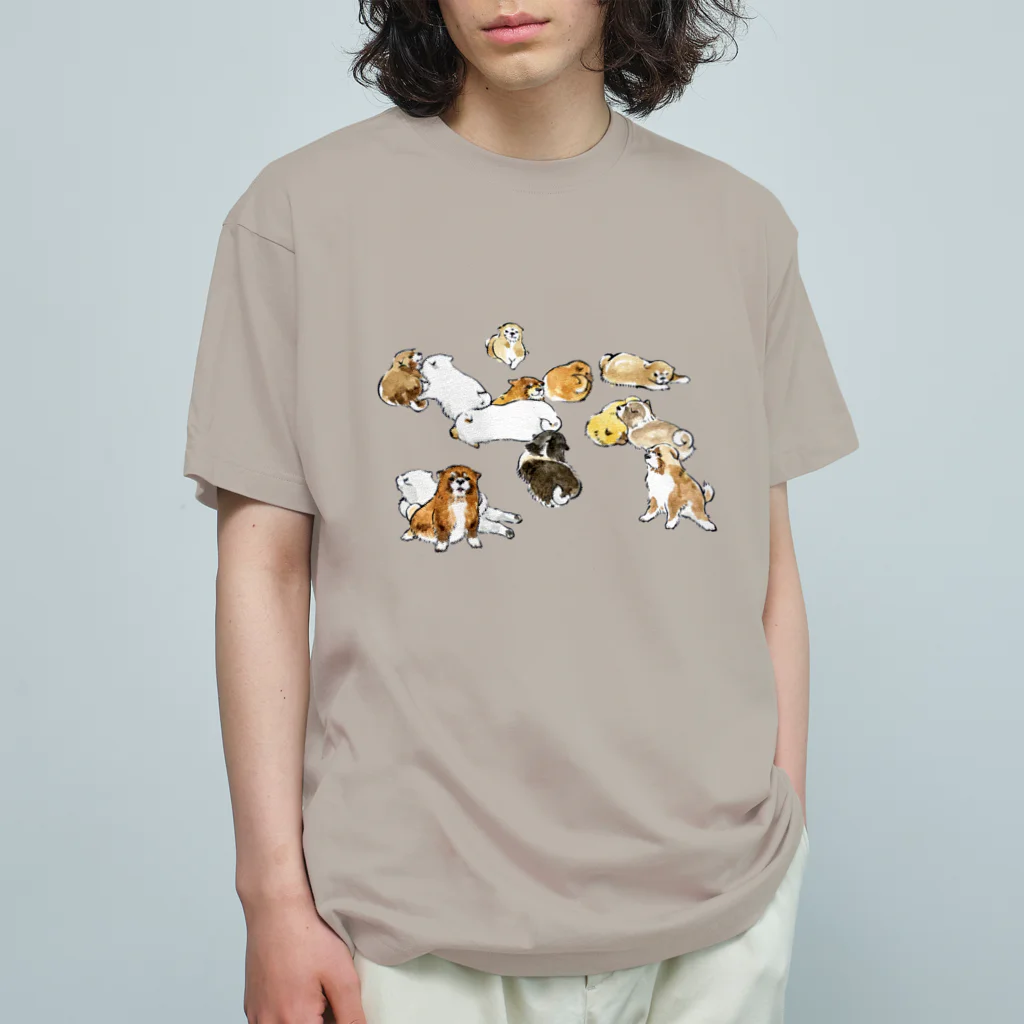 segasworksの仔犬 Organic Cotton T-Shirt