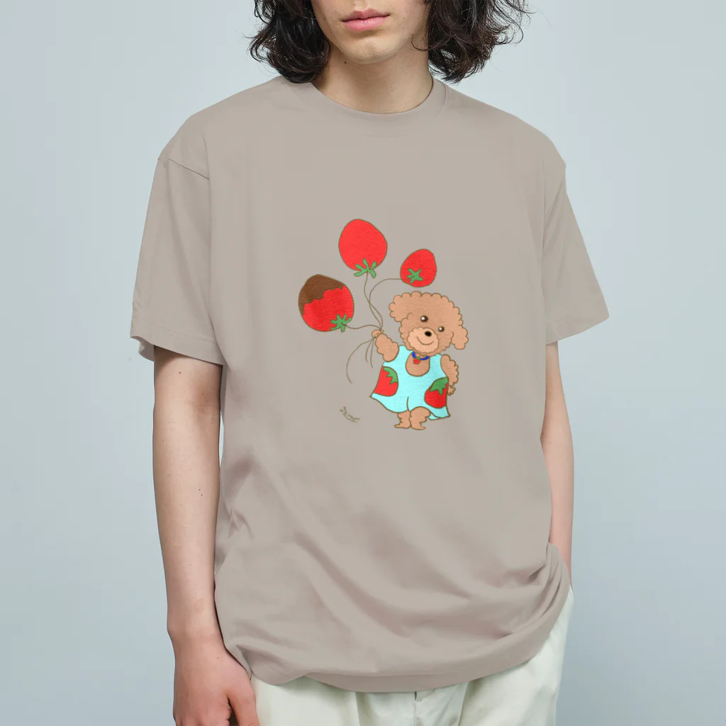 Berry & Pursers®︎ の《チョコっと🎈バル〜ン》 オーガニックコットンTシャツ