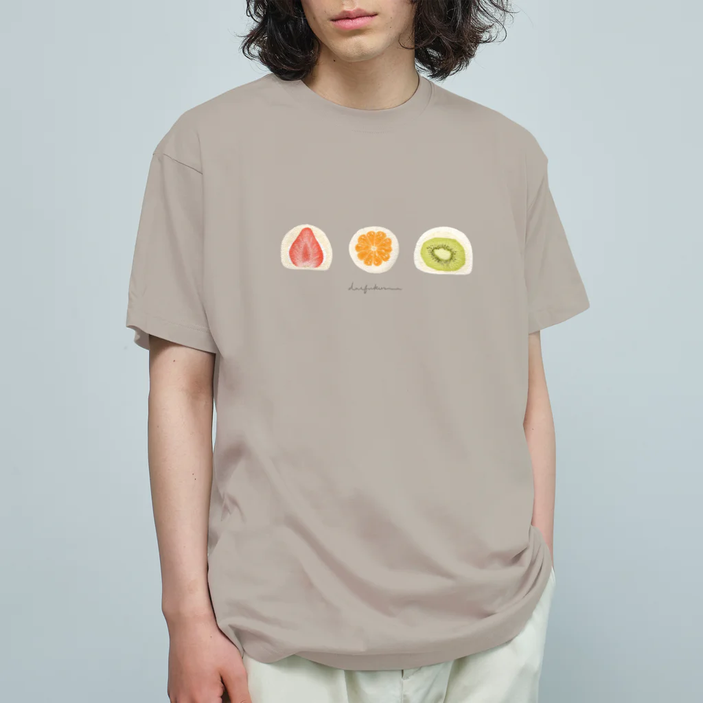 takemARTのダイフクズ オーガニックコットンTシャツ