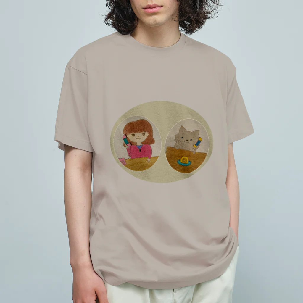 ちゃちゃのI need you Chacha　ポメラニアン オーガニックコットンTシャツ