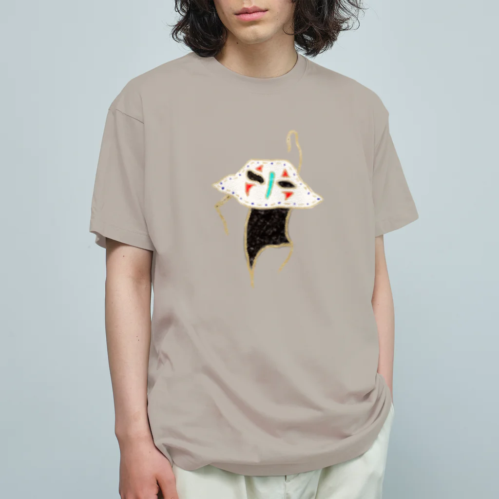 向日葵のクイナ｢ホホ｣ オーガニックコットンTシャツ