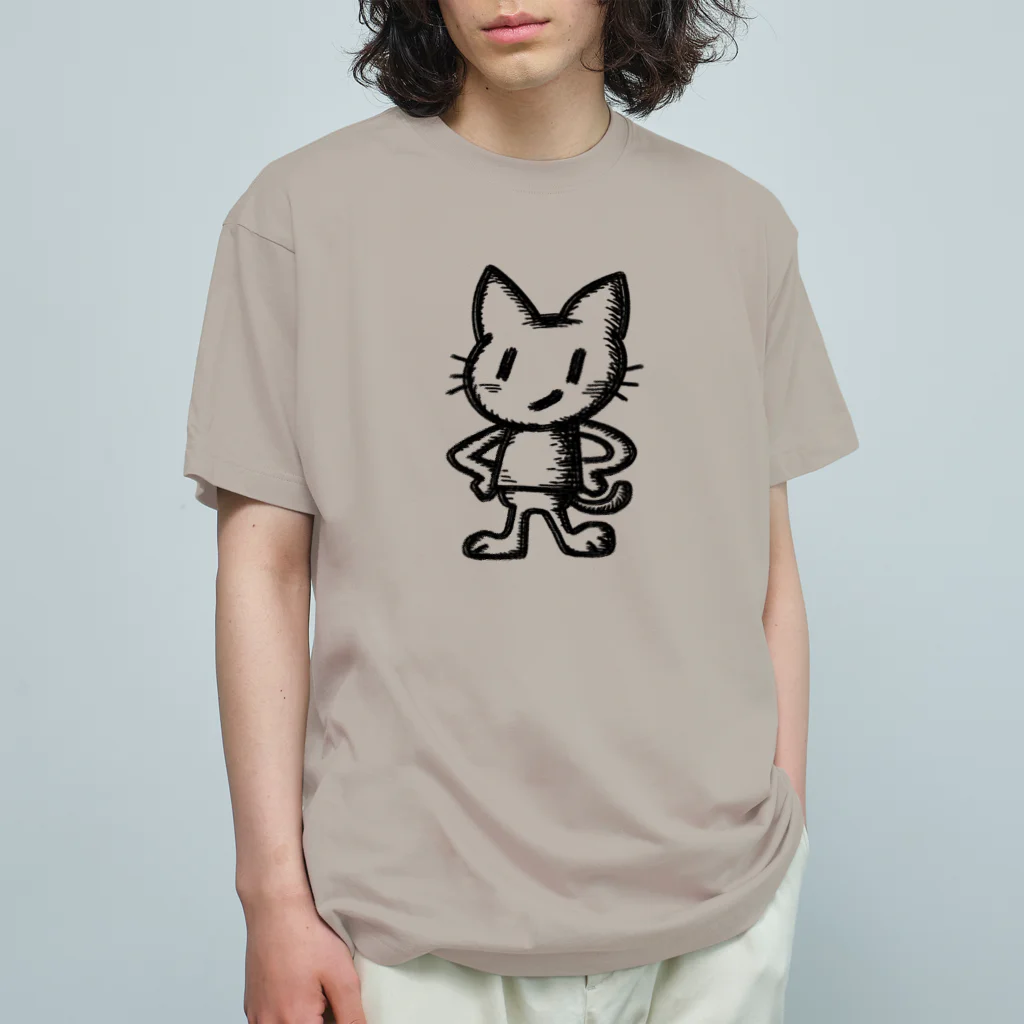 yuccoloのドヤ顔ねこ Organic Cotton T-Shirt