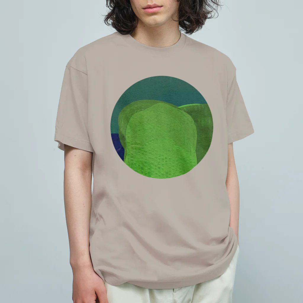 marude工房のgreen circle オーガニックコットンTシャツ