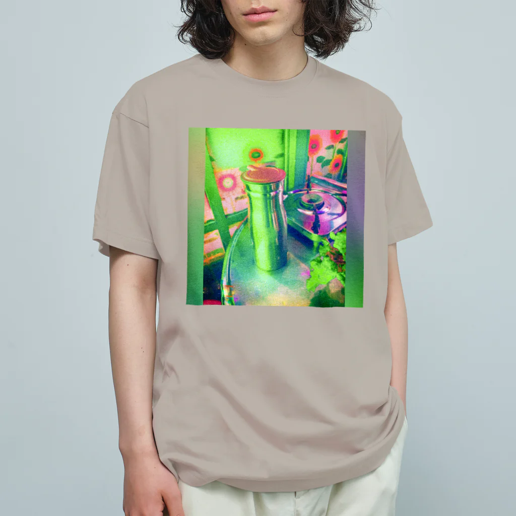 NEON LIGHT STARSのグリーンランタン マシカク Organic Cotton T-Shirt