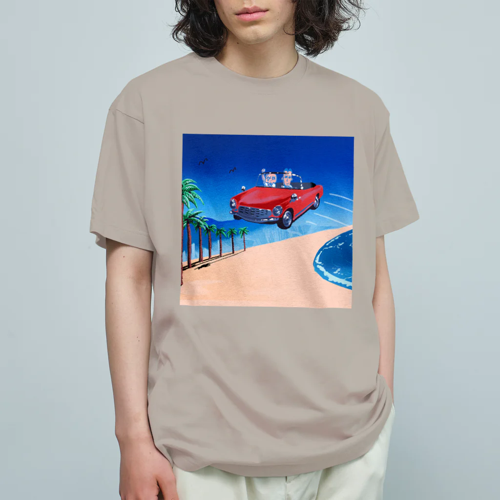 大橋裕之のビーチ Organic Cotton T-Shirt