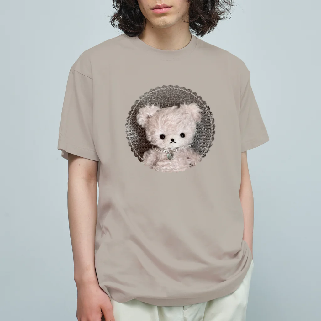 くまちゃんローズのクラシックローズちゃん オーガニックコットンTシャツ