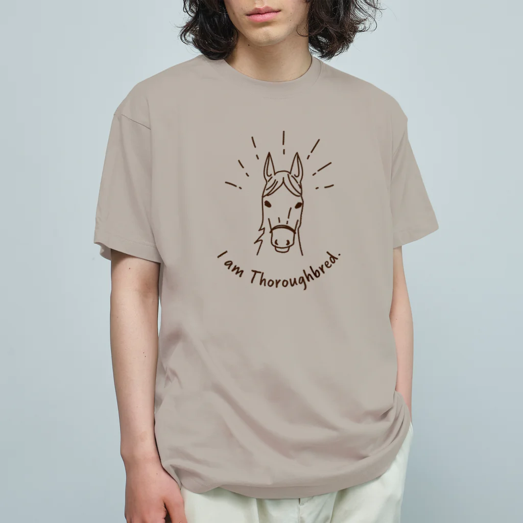 UMANIACのアイアムサラブレッド Organic Cotton T-Shirt