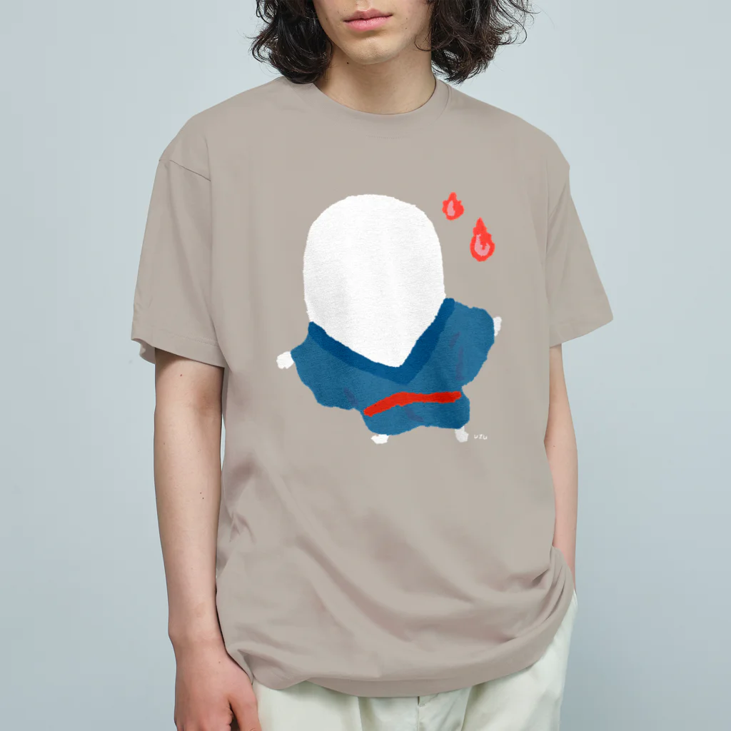 おばけ商店のおばけTシャツ＜でっかいのっぺらぼう＞ Organic Cotton T-Shirt