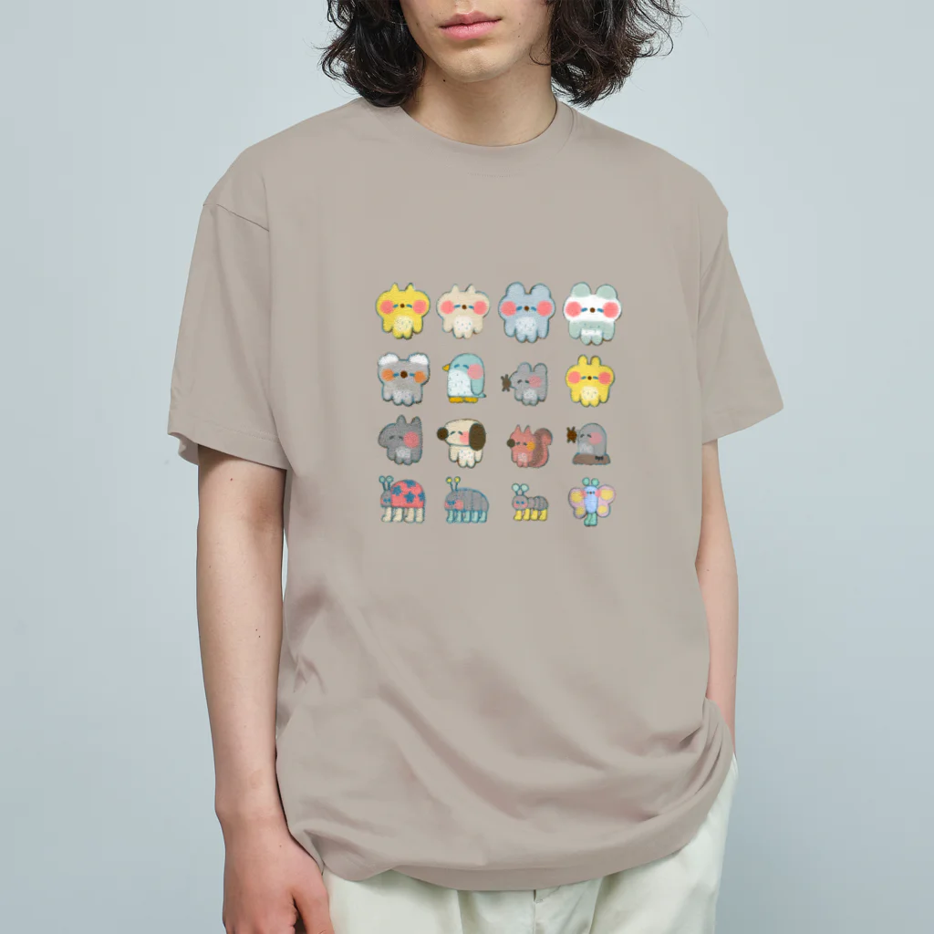 yuuhiのおみせのモッサ大集合 オーガニックコットンTシャツ