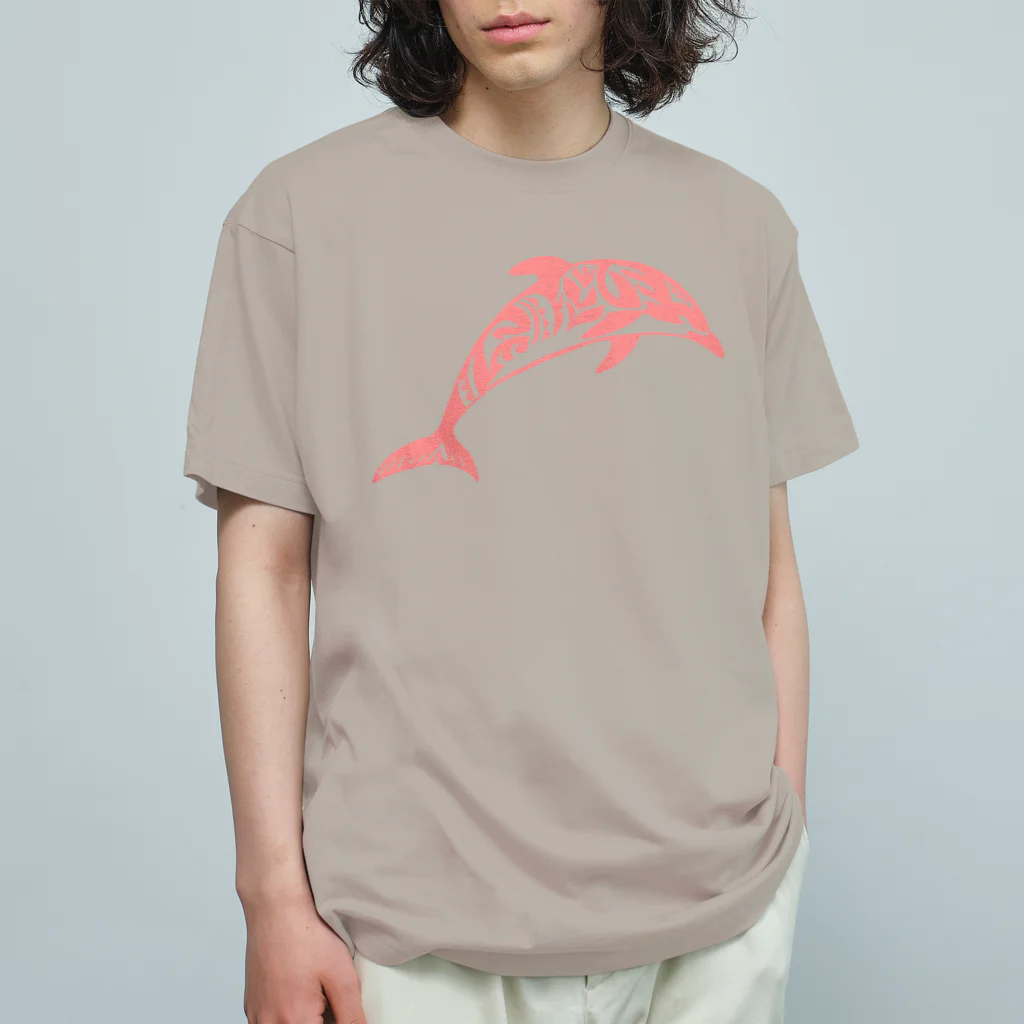 Noa Noa Art ＆ DesignのDolphin｜イルカ Organic Cotton T-Shirt