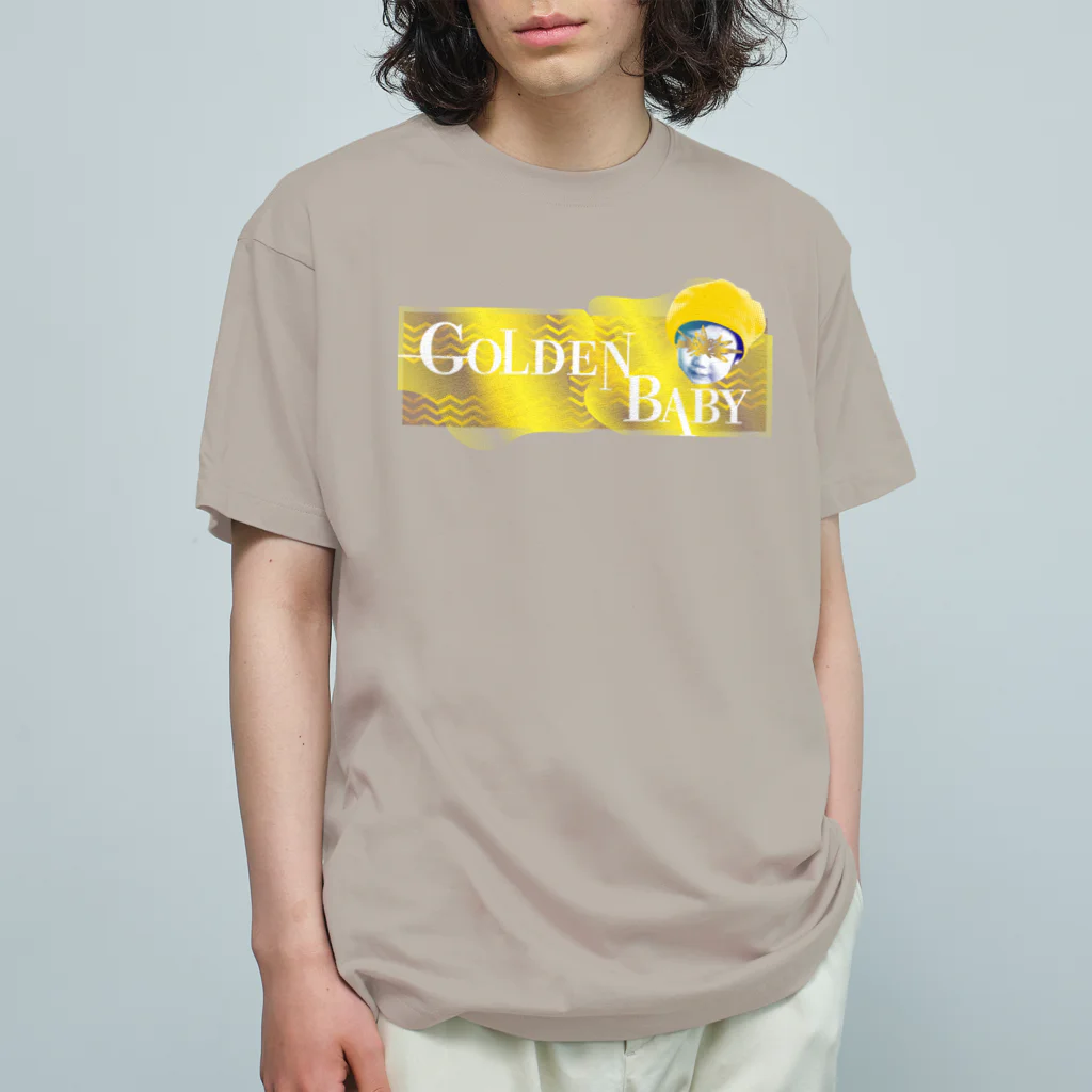 nanatitchのGOLDEN BABY オーガニックコットンTシャツ