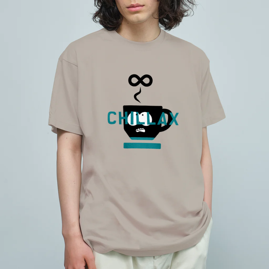 high_jinxxxxのイナカノディガー_chillax_いんふぃにてぃ オーガニックコットンTシャツ