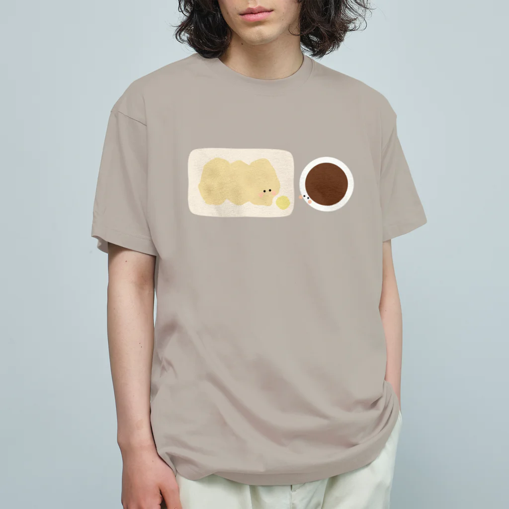 cotton-berry-pancakeのとり天ちゃん オーガニックコットンTシャツ