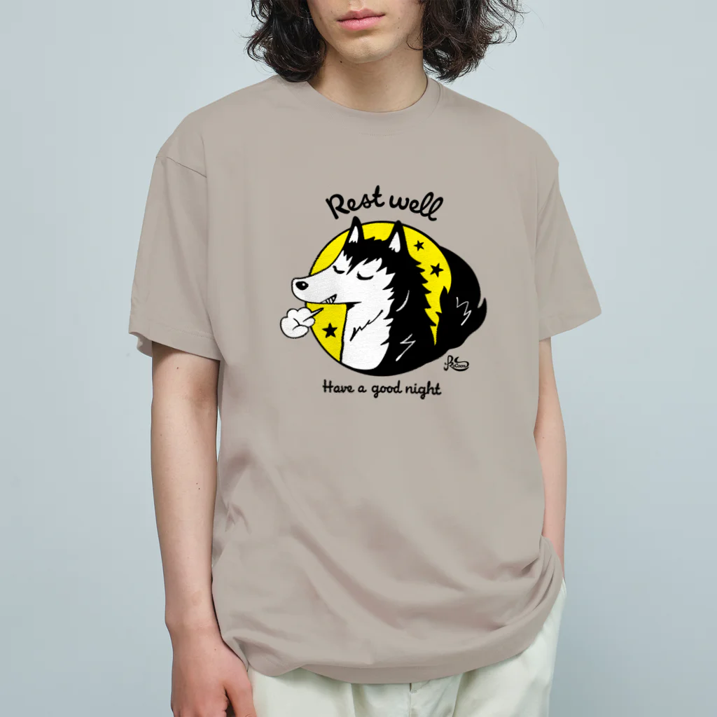 kocoon（コクーン）のお疲れさまオオカミ オーガニックコットンTシャツ