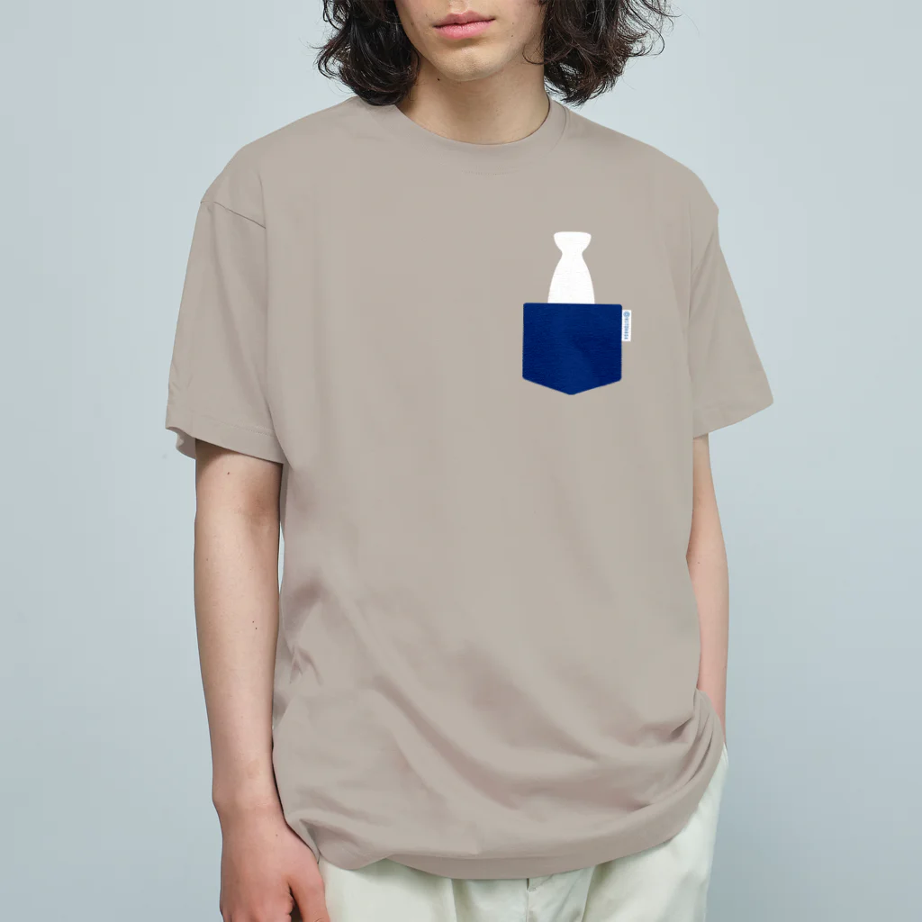 stereovisionのポケットにとっくり Organic Cotton T-Shirt