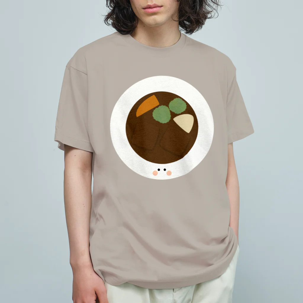 cotton-berry-pancakeのビーフシチューちゃん Organic Cotton T-Shirt