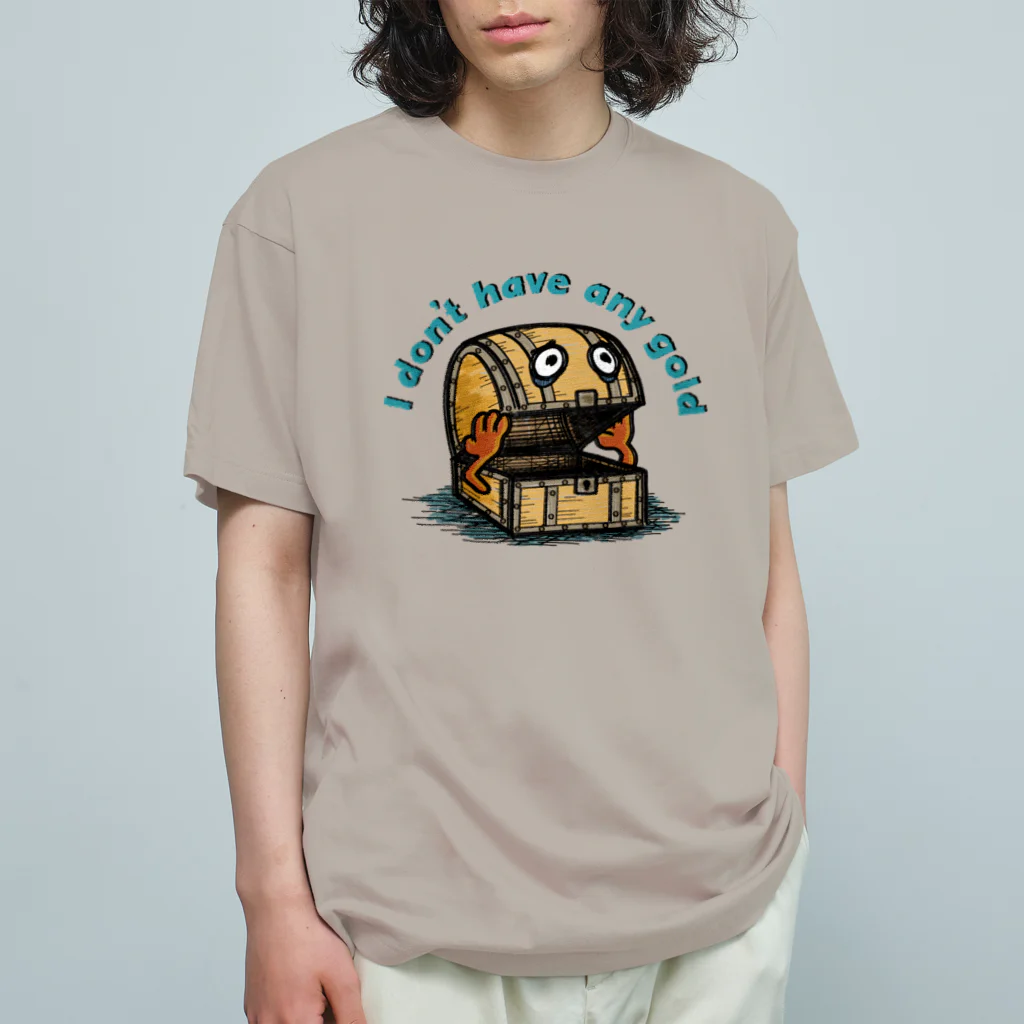 yuccoloの何も入ってませんってば オーガニックコットンTシャツ