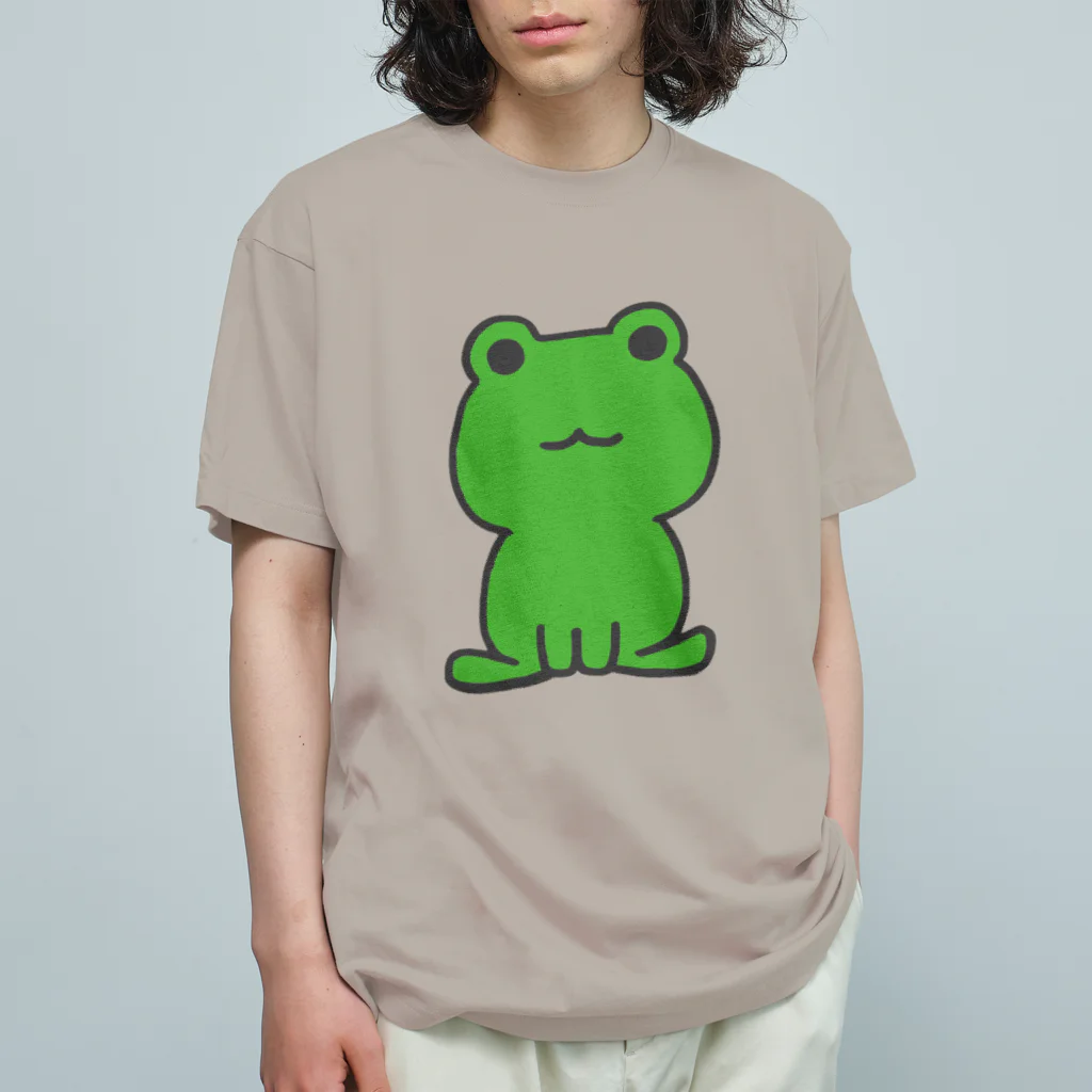 ムエックネのカエル オーガニックコットンTシャツ