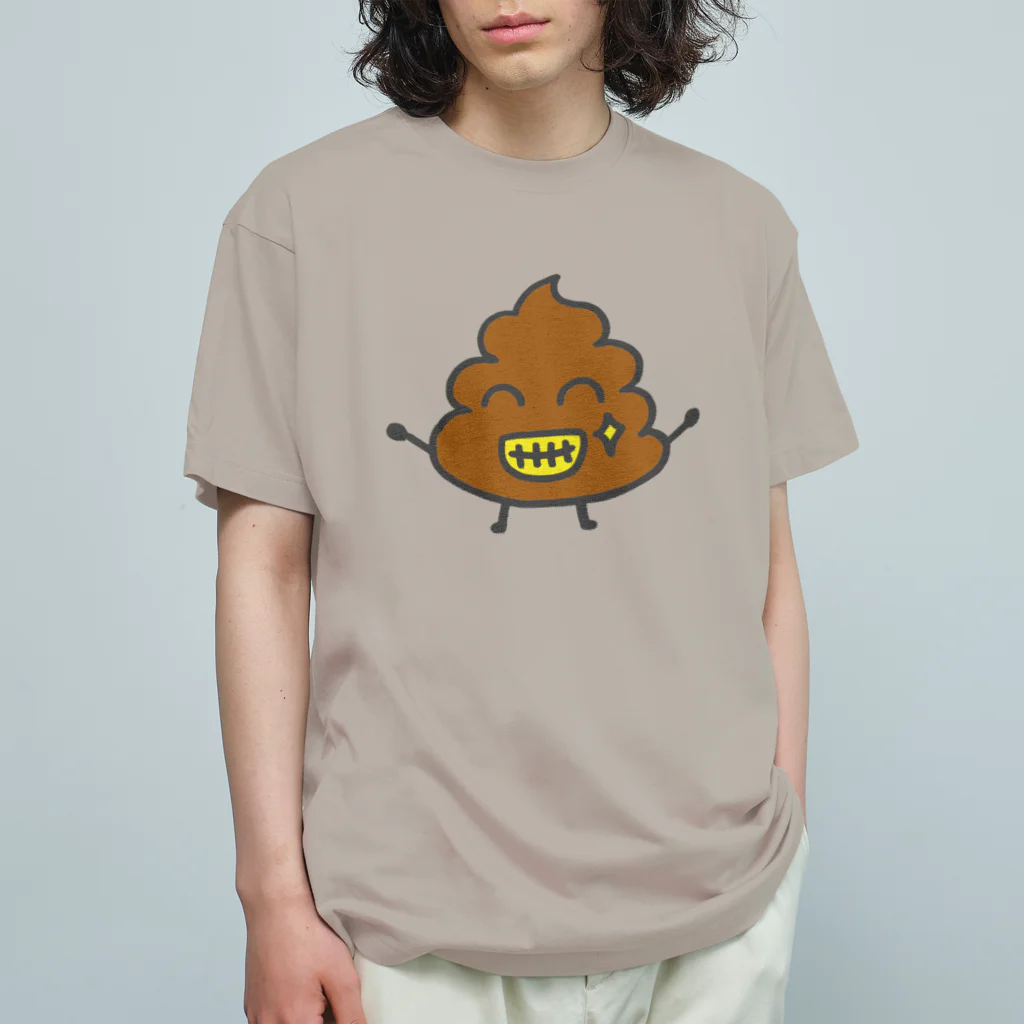 ムエックネのうんち Organic Cotton T-Shirt