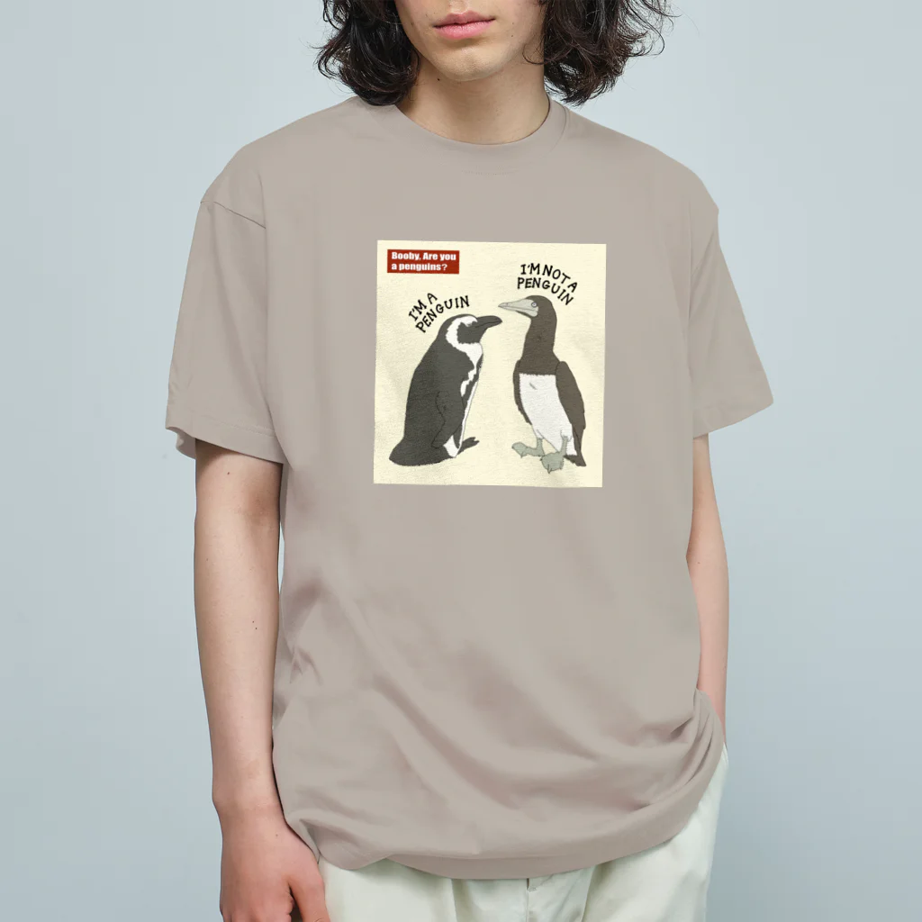 fuji_のNOT A PENGUIN Tシャツ オーガニックコットンTシャツ