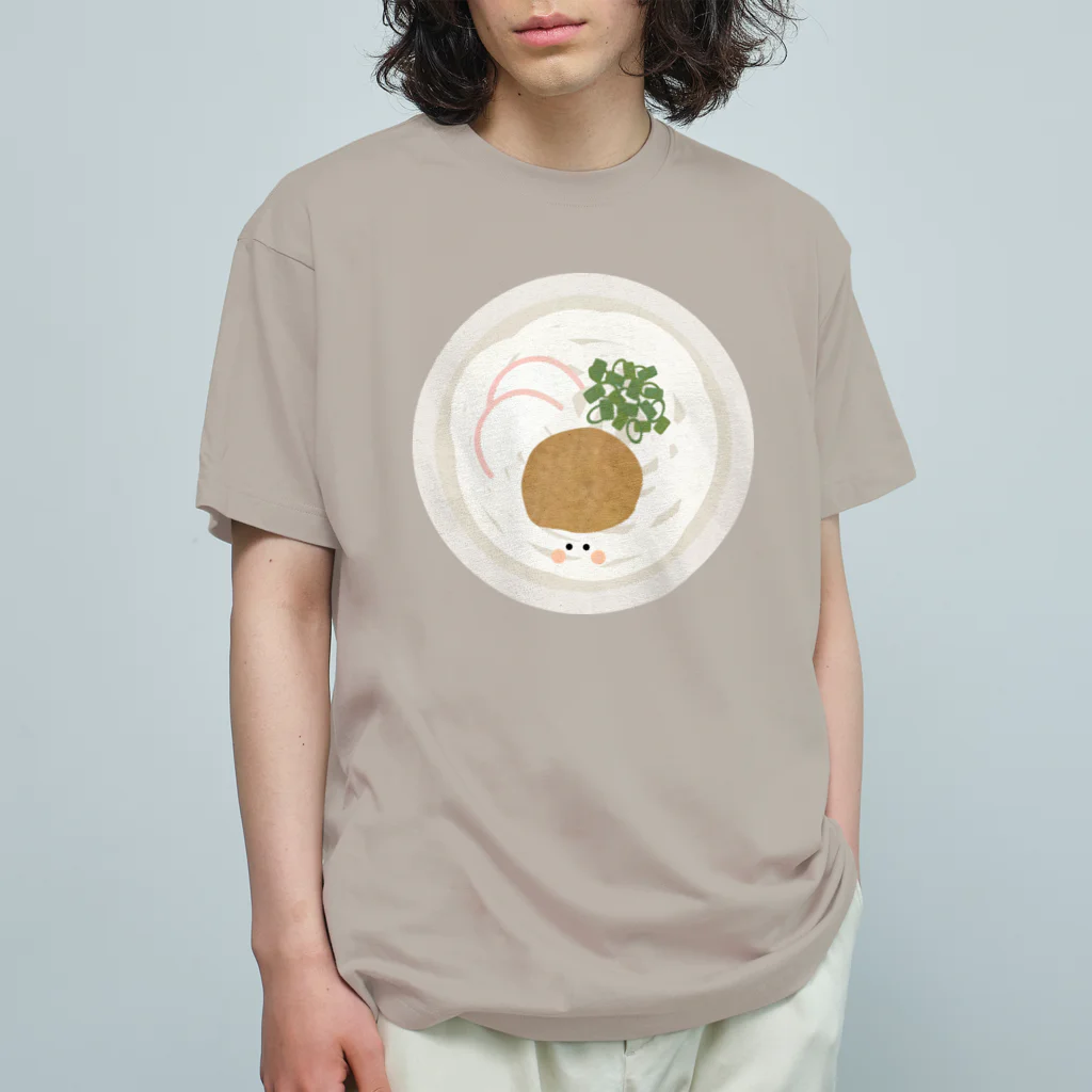 cotton-berry-pancakeのごまだしうどんちゃん オーガニックコットンTシャツ