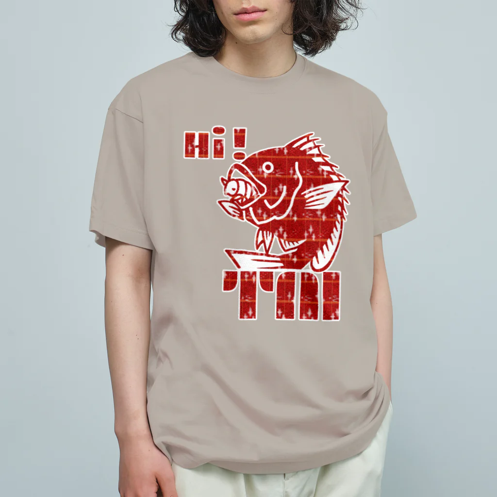 くいなの母のHi! TAI オーガニックコットンTシャツ