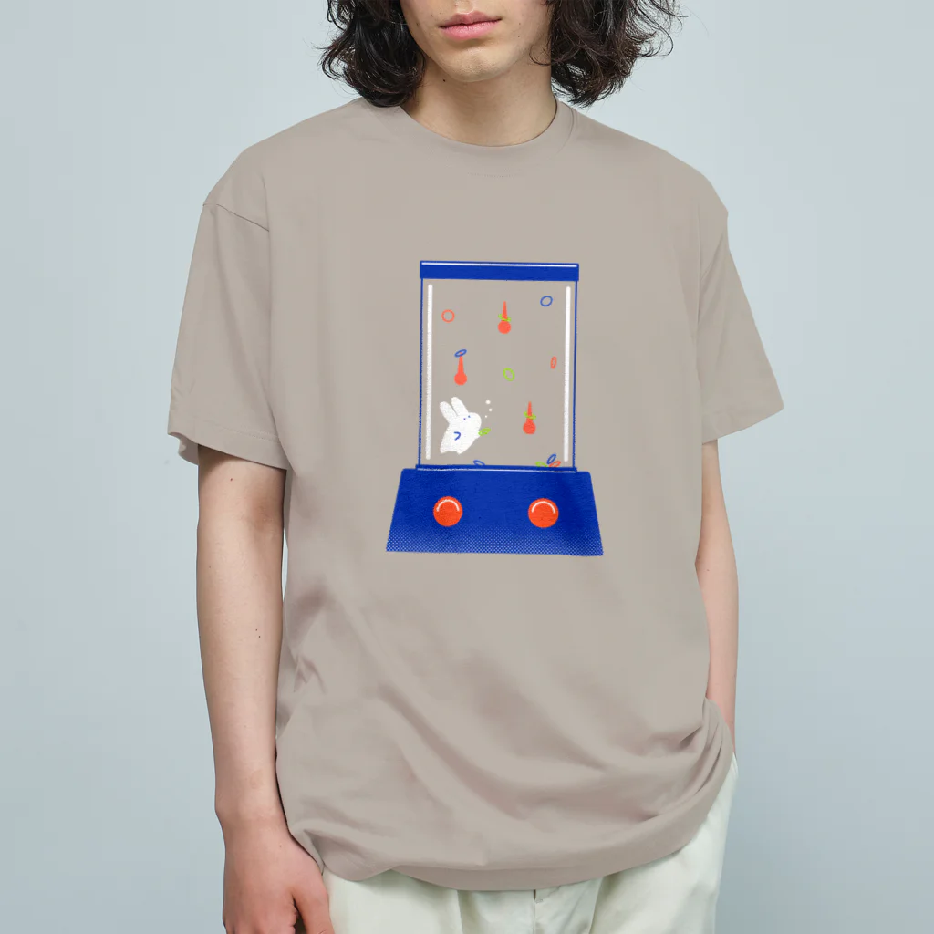 soratoのウォーターゲームにいるうさぎ Organic Cotton T-Shirt