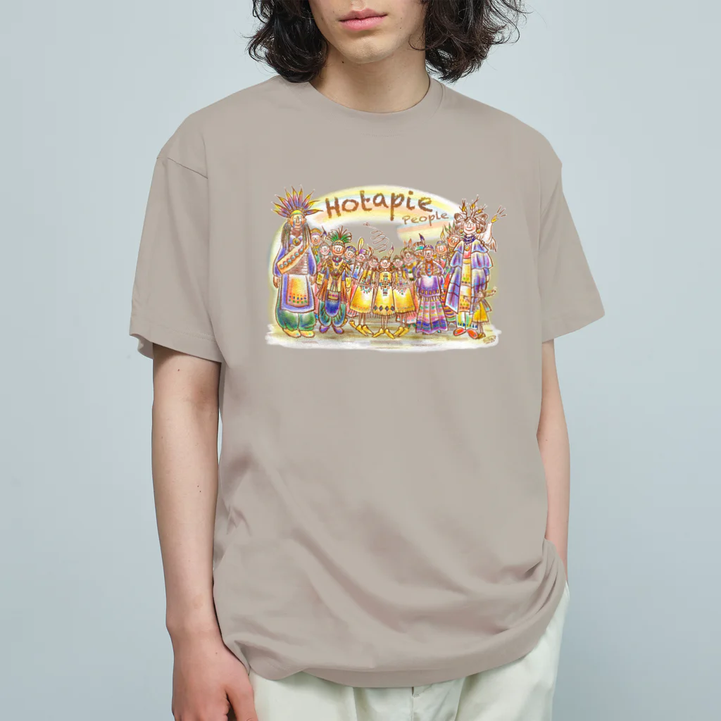 HotaPieの虹の戦士✨ホタピエ族🌈 オーガニックコットンTシャツ