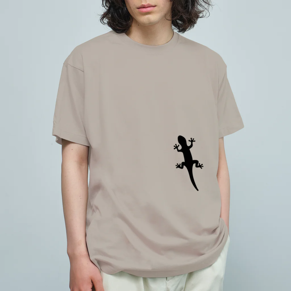 AAAstarsのヤモリ Organic Cotton T-Shirt