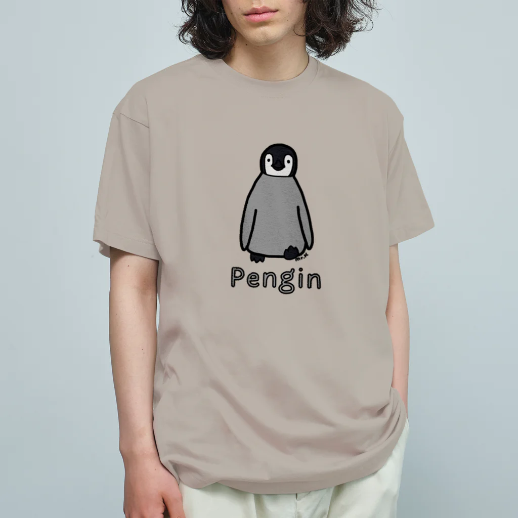 MrKShirtsのPengin (ペンギン) 色デザイン オーガニックコットンTシャツ