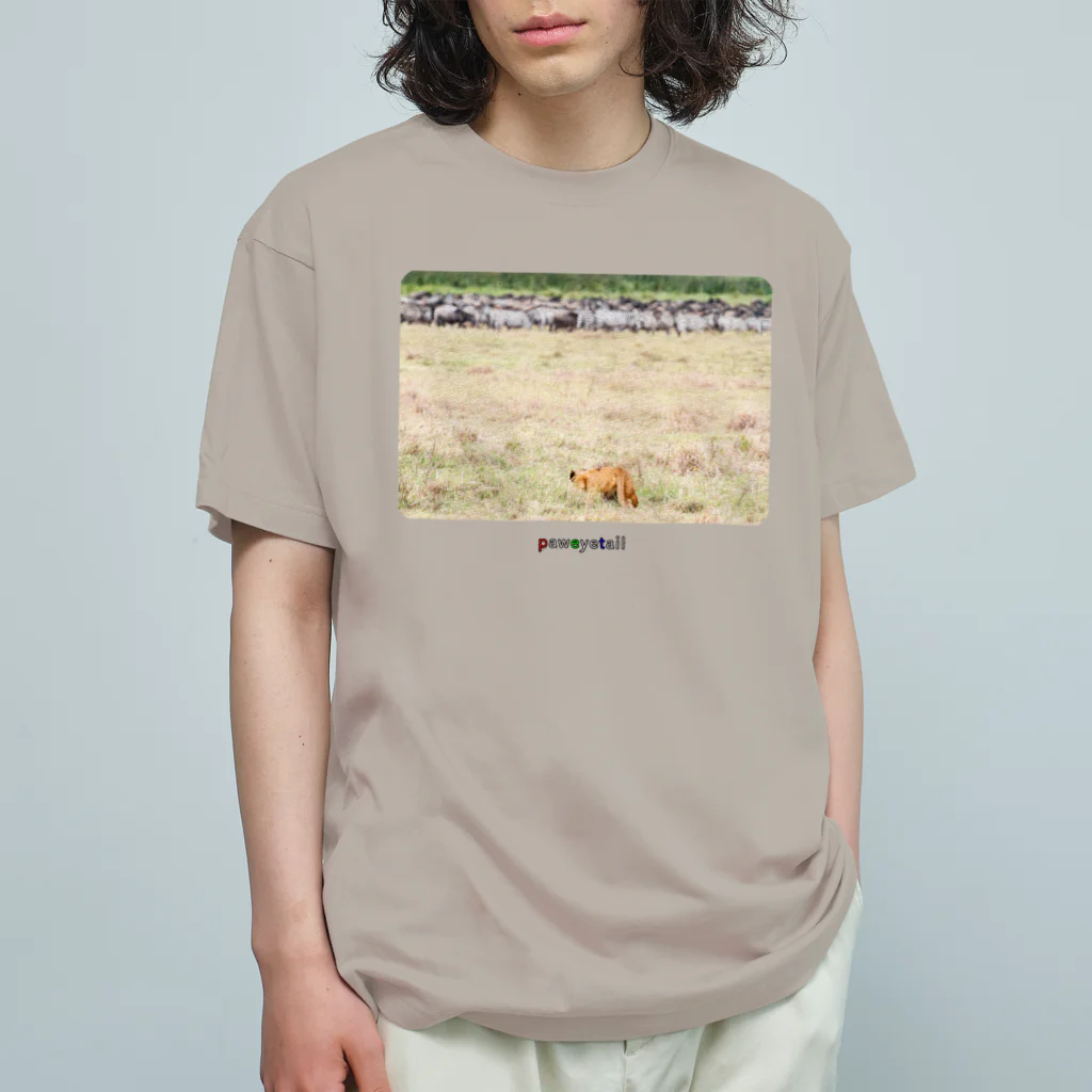 paweyetailのロックオン Organic Cotton T-Shirt