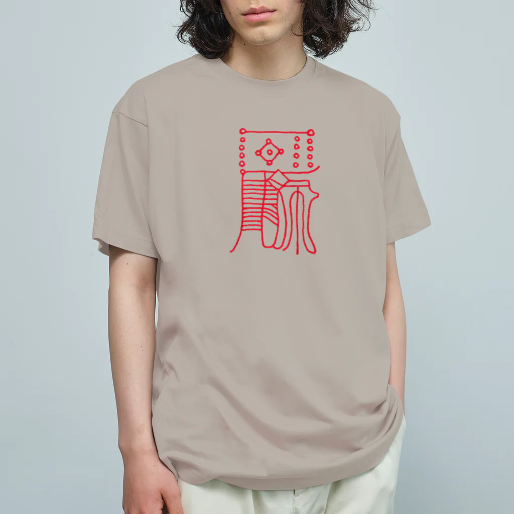 Himalayaanの富貴符 オーガニックコットンTシャツ