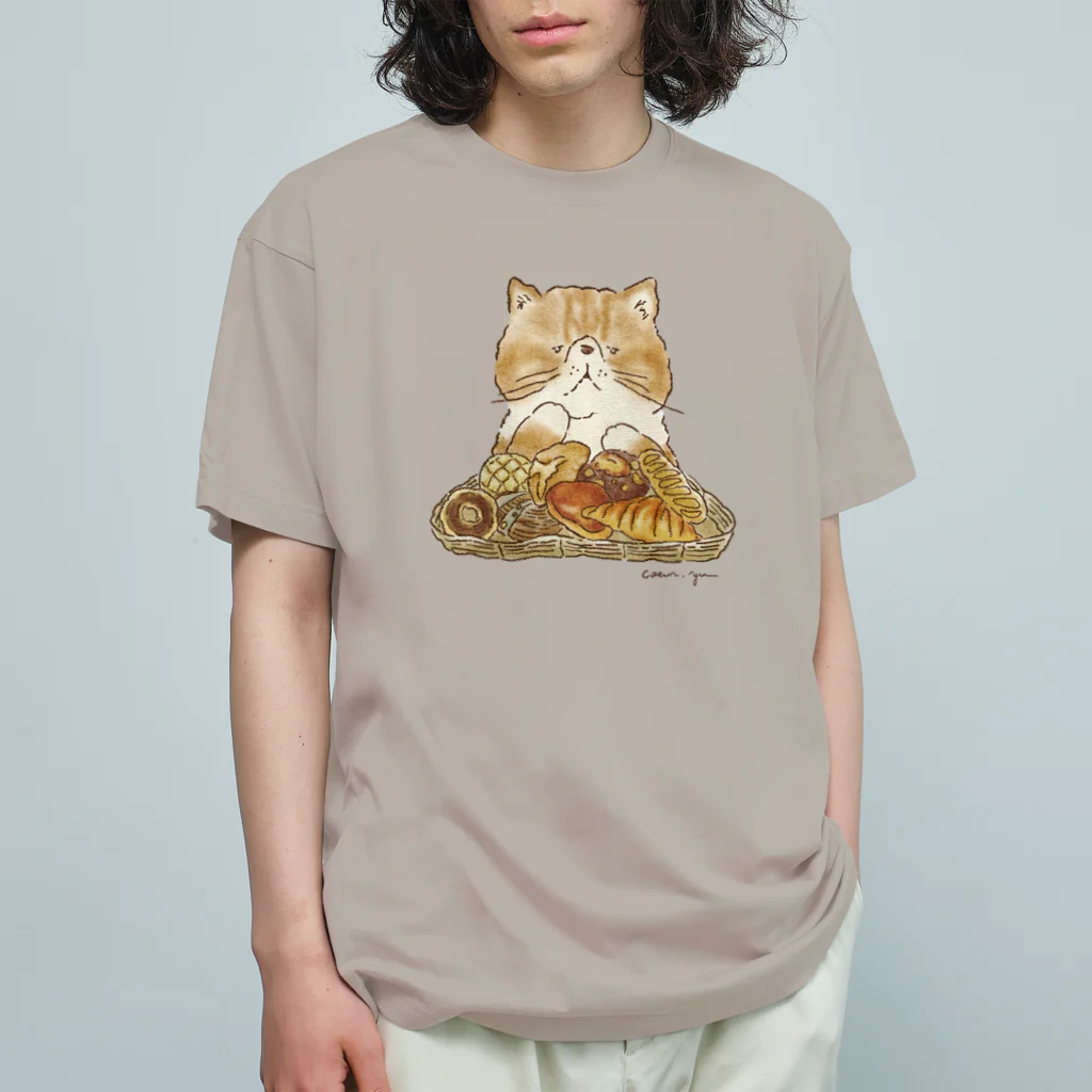 coeur.yu（クードットユー）のパンどれから食べようかな〜 Organic Cotton T-Shirt