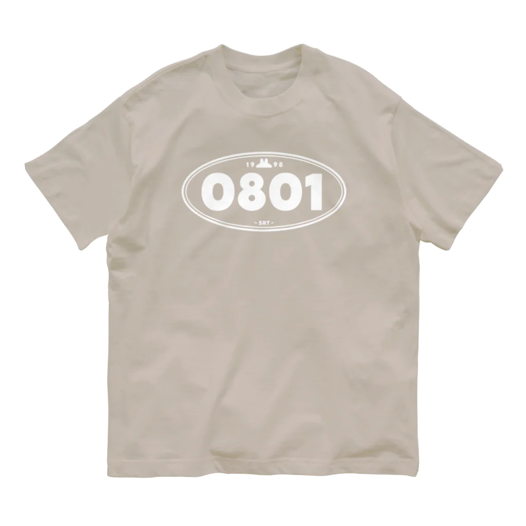 soratoの日付のうさぎ Organic Cotton T-Shirt