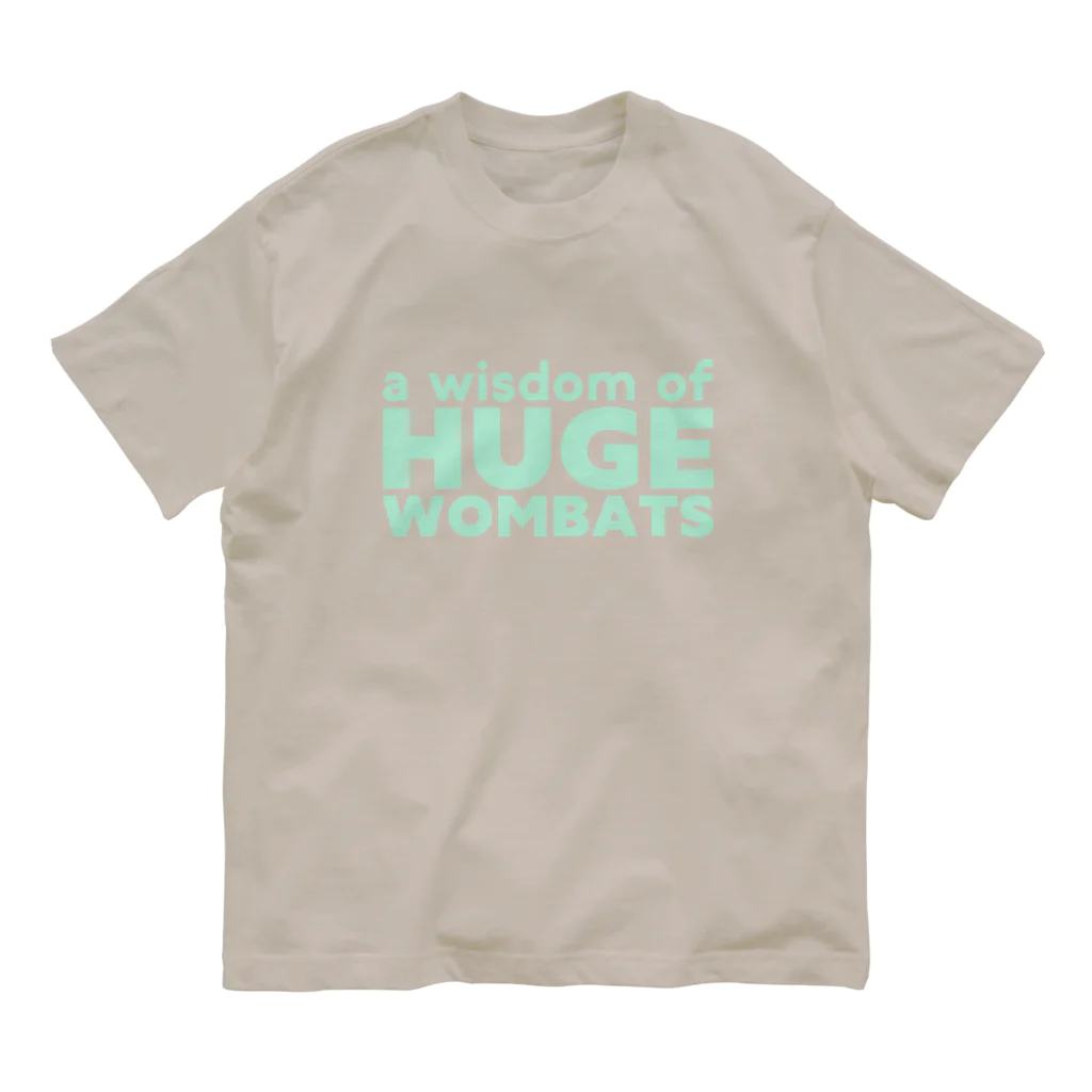 SDOのa wisdom of HUGE WOMBATS/MG オーガニックコットンTシャツ