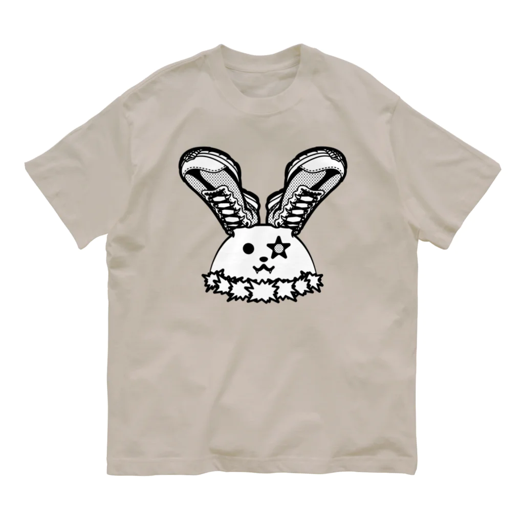 クリーチャーズのうさみみウォーク/ロック オーガニックコットンTシャツ