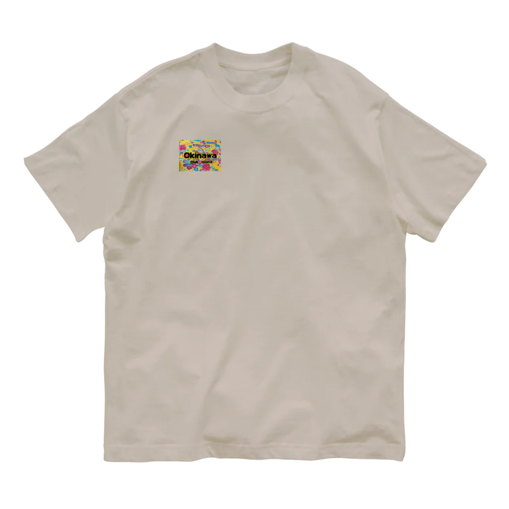 沖縄大好きシーサーちゃんの沖縄アイランドClub Organic Cotton T-Shirt