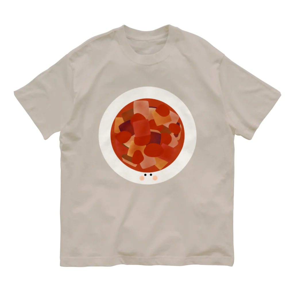 cotton-berry-pancakeのラタトゥイユちゃん オーガニックコットンTシャツ