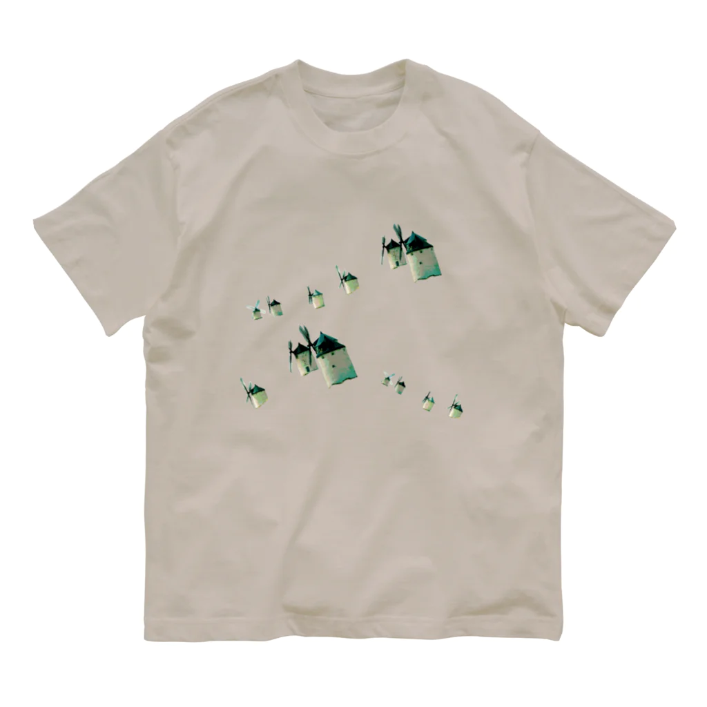 soi hẻm rojiの風車村 Organic Cotton T-Shirt