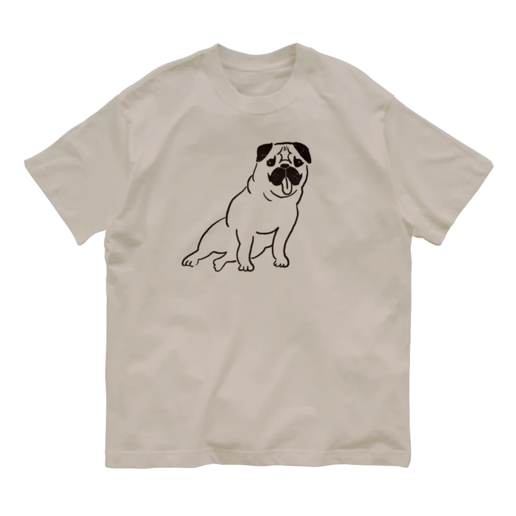 yukino apparel shopのPUG Organic Cotton T-Shirt