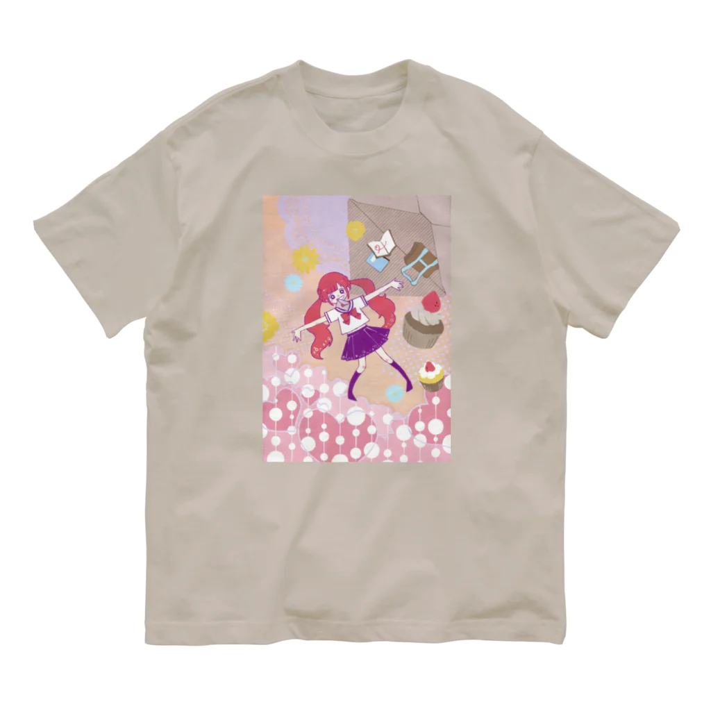 HANAE＊のラブレター オーガニックコットンTシャツ